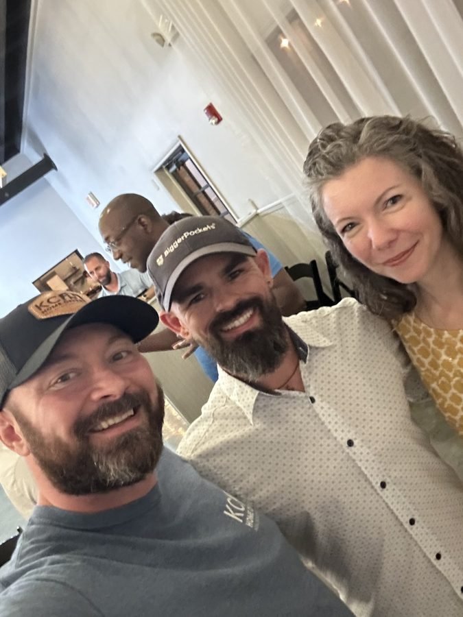 Sellers celebrating their completed home sale
